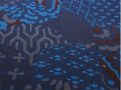 A.P.C. NIGHT BLUE PRINT