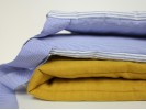 COT BUMPER NAUTICAL STRIPES