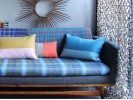 BLUE BASIS CUSHION