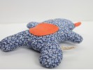 MINI ANIMAL CUSHION LIBERTY PEPPER BLUE